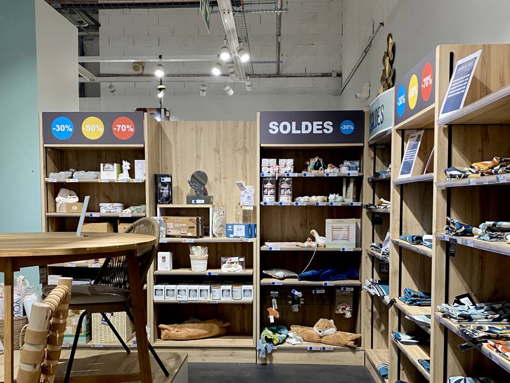 Panneaux têtes de gondole Soldes