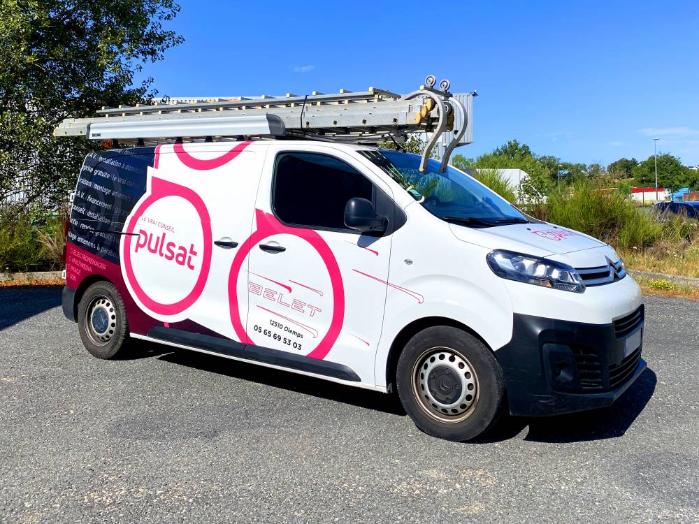 Semi-covering numérique sur Citroën Jumpy
